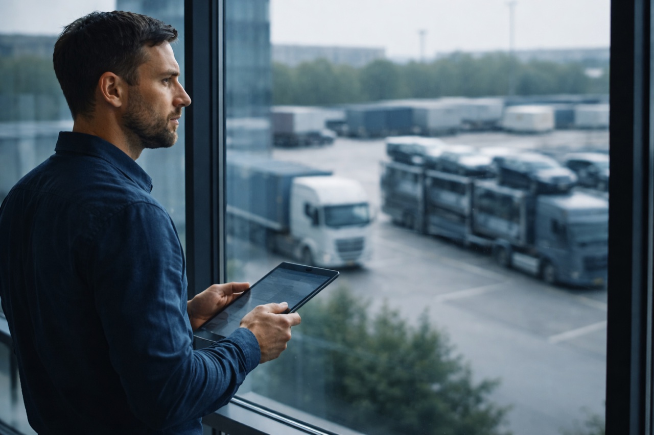 Контроль перевозки на экране платформы MeeGo Logistics